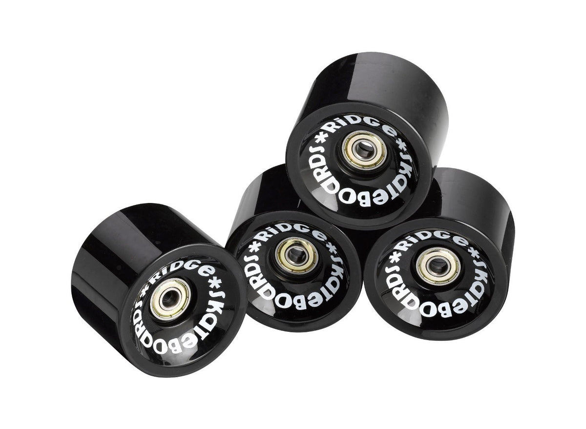Ridge 70mm 78A PU Longboard Skate Wheels w ABEC 7 Bearings Set of 4 – Mini  cruiser skateboards and longboards by Ridge