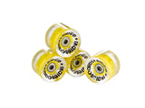 Ridge 59mm 78A PU Cruiser Skateboard Wheels w ABEC 7 Bearings Set of 4 in 17 colours