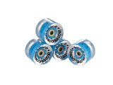 Ridge 59mm 78A PU Cruiser Skateboard Wheels w ABEC 7 Bearings Set of 4 in 17 colours