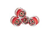 Ridge 59mm 78A PU Cruiser Skateboard Wheels w ABEC 7 Bearings Set of 4 in 17 colours