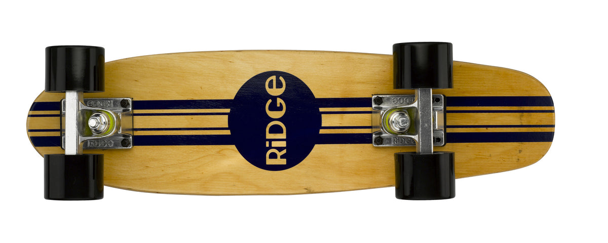 Skateboard Reino Unido Calidad Mini Cruiser Ridge Skateboards 27' - Tabla De Skate 69cm, Hecha En UK Skate Principiantes Skateboard Reino Unido Calidad Mini Cruiser Ridge Skateboards 27' - Tabla De Skate 69cm, Hecha En UK Skate Principiantes