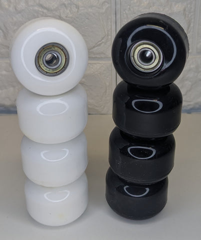 Ridge 52mm Concave Skate Skateboard Wheels, 100A PU, inc ABEC Bearings, set of 4