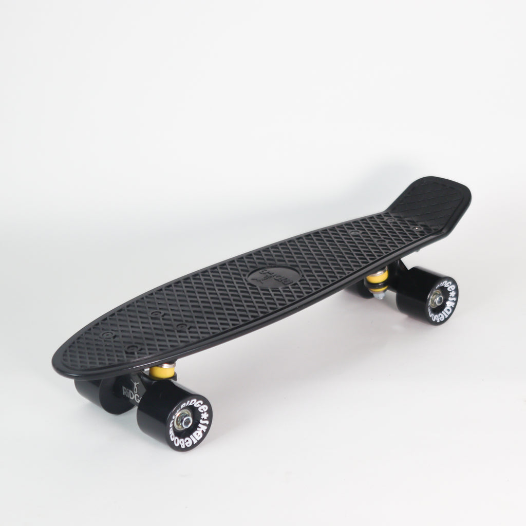 Ridge Skateboards Deck Mini 22 Pouces Érable Canadien Haut De Gamme - Naturel Avec Logo Laser