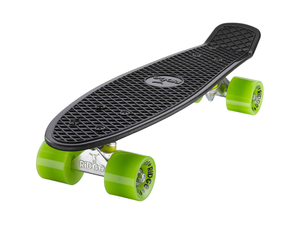 Ridge Mix It Up Mini Cruiser Skateboard, 56 Cm – Komplett Montiert, Bunt, Weiche Rollen