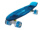 The Ridge Blaze Transparent Mini Cruiser w LED light up wheels