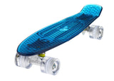 The Ridge Blaze Transparent Mini Cruiser w LED light up wheels