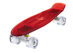 The Ridge Blaze Transparent Mini Cruiser w LED light up wheels