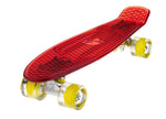 The Ridge Blaze Transparent Mini Cruiser w LED light up wheels