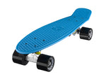 Ridge 22" Mini Cruiser complete board in blue with a choice of 12 wheel colours