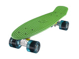 Ridge 22" Mini Cruiser complete board in green with a choice of 12 wheel colours