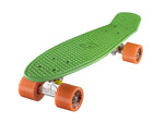 Ridge 22" Mini Cruiser complete board in green with a choice of 12 wheel colours