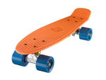 Ridge 22" Mini Cruiser complete board in orange with a choice of 12 wheel colours