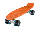 Ridge 22" Mini Cruiser complete board in orange with a choice of 12 wheel colours