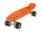 Ridge 22" Mini Cruiser complete board in orange with a choice of 12 wheel colours