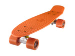 Ridge 22" Mini Cruiser complete board in orange with a choice of 12 wheel colours