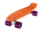 Ridge 22" Mini Cruiser complete board in orange with a choice of 12 wheel colours