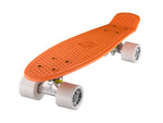 Ridge 22" Mini Cruiser complete board in orange with a choice of 12 wheel colours