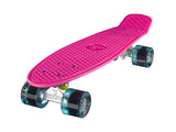 Ridge 22" Mini Cruiser complete board in pink with a choice of 12 wheel colours