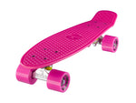 Ridge 22" Mini Cruiser complete board in pink with a choice of 12 wheel colours