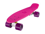 Ridge 22" Mini Cruiser complete board in pink with a choice of 12 wheel colours