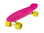 Ridge 22" Mini Cruiser complete board in pink with a choice of 12 wheel colours