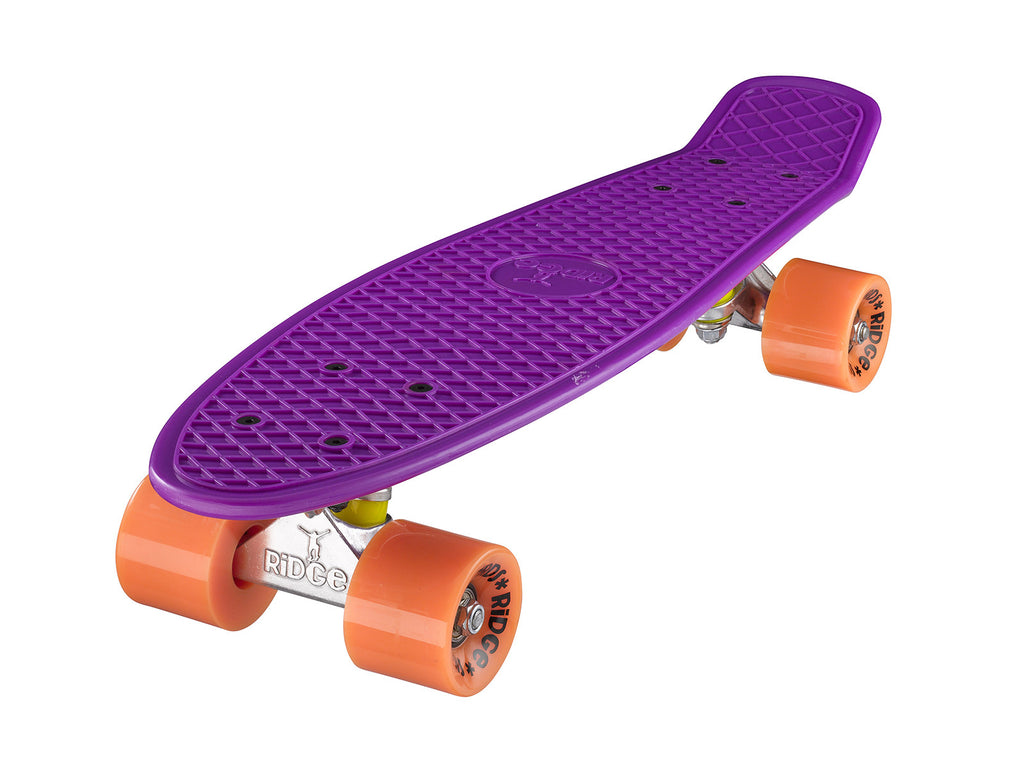 22 pouces Penny Board Skateboard blanc/noir par Ridge Skateboards 22 pouces Penny Board Skateboard blanc/noir par Ridge Skateboards