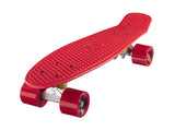 Ridge 22" Mini Cruiser complete board in red with 12 wheel colours