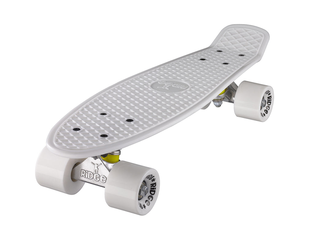 Ridge Skateboards Pastels, Skateboard Unisex-Adulto, Lemon/Bianco, 27 Ridge Skateboards Pastels, Skateboard Unisex-Adulto, Lemon/Bianco, 27