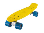 Ridge 22" Mini Cruiser complete board in yellow with a choice of 12 wheel colours