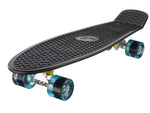 Ridge 27" Big Brother Mini Cruiser complete board skateboard in black