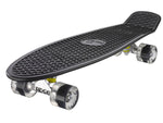 Ridge 27" Big Brother Mini Cruiser complete board skateboard in black