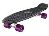 Ridge 27" Big Brother Mini Cruiser complete board skateboard in black
