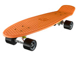 Ridge 27" Big Brother Mini Cruiser complete board skateboard in orange- 12 wheel colours