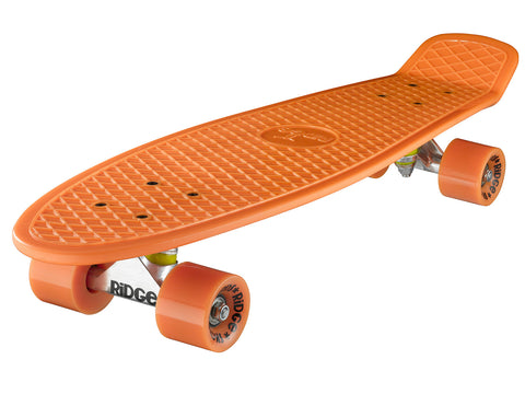 Ridge Organics 27 Zoll Cruiser Board – EU-hergestelltes Skateboard Mit ABEC-7 Lagern & Weichen Rollen