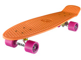 Ridge 27" Big Brother Mini Cruiser complete board skateboard in orange- 12 wheel colours