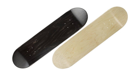 Ridge Concave Double Kick Skate Deck 7-ply Canadian maple Natural Black 31.5" or 32"