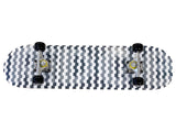 Entry Level Beginners Complete Skateboard 8" x 32", Grid