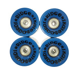 Ridge 59mm 78A PU Cruiser Skateboard Wheels w ABEC 7 Bearings Set of 4 in 17 colours