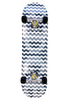 Entry Level Beginners Complete Skateboard 8" x 32", Grid