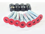 Ridge Skateboard Hardware Gumball Bolts w Coloured Hex Heads
