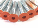 Ridge Skateboard Hardware Gumball Bolts w Coloured Hex Heads