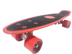 Ridge 22" Gripped Mini Cruiser complete board - 22" cruiser with griptape