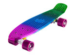 Ridge Complete Large Nickel 27” Mini Cruiser in Neochrome