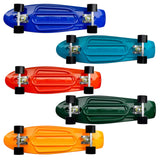 Ridge 27" Organics Mini Cruiser complete board in 5 darker Pantone shades