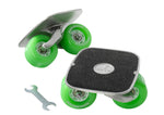 Ridge Drifters Freeline Drift Skates in Green