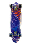 Ridge 28" Shark Complete Maple Mini Cruiser Longboard w 59mm soft wheels, ABEC 7 bearings