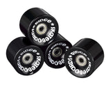 Ridge 59mm 78A PU Cruiser Skateboard Wheels w ABEC 7 Bearings Set of 4 in 17 colours