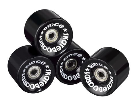 Set of Penny board cruiser wheels by Ridge Skateboards