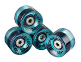 Ridge 59mm 78A PU Cruiser Skateboard Wheels w ABEC 7 Bearings Set of 4 in 17 colours