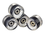 Ridge 59mm 78A PU Cruiser Skateboard Wheels w ABEC 7 Bearings Set of 4 in 17 colours